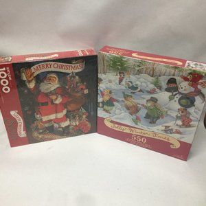 Christmas Puzzles 1000 & 550 Pieces